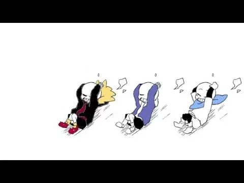 undertale || ローリンガール rolling sans *中文字幕/eng sub* (au sans ver.